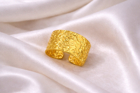 Bague réglable "Ambre"