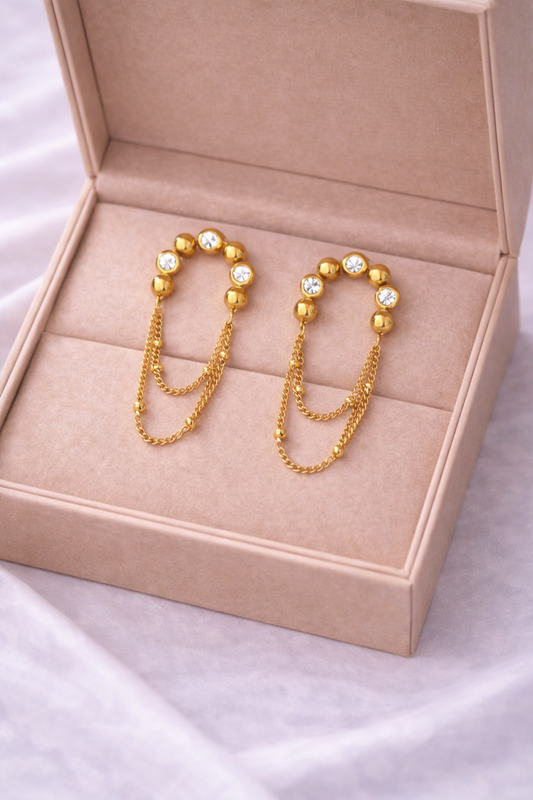 Boucles d'oreilles "Rose"