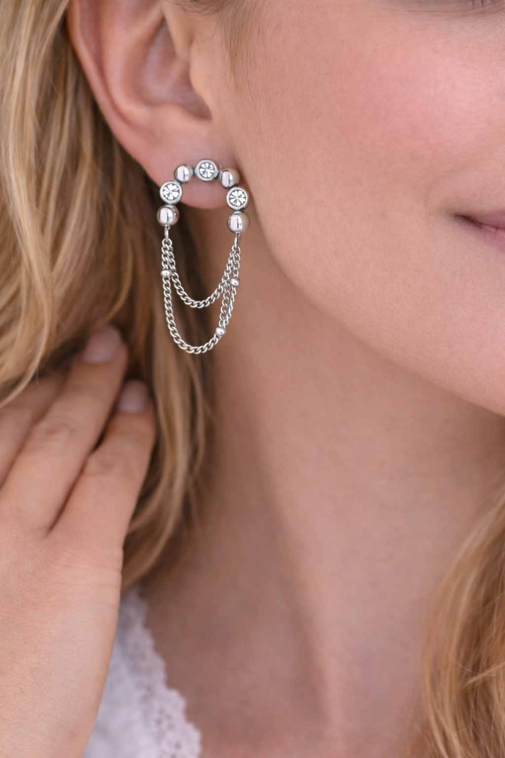 Boucles d'oreilles "Rose"