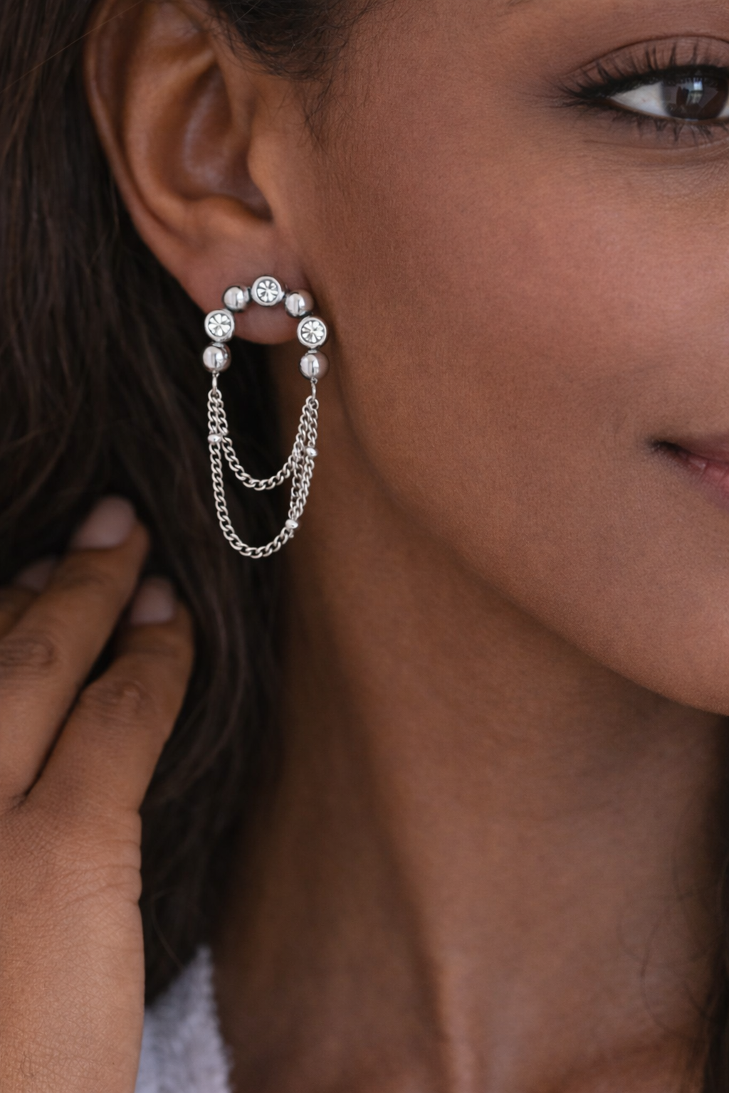 Boucles d'oreilles "Rose"