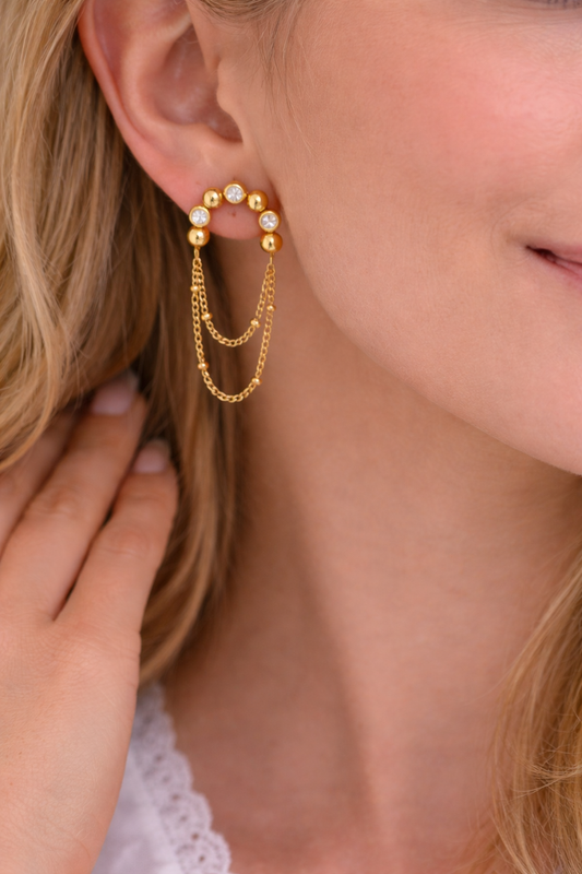 Boucles d'oreilles "Rose"